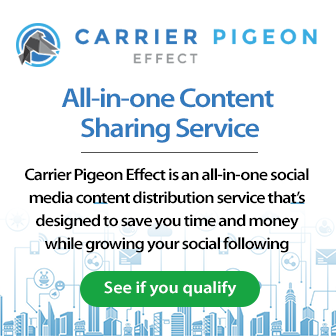 social content sharing service banner